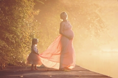 Mother child maternity photography