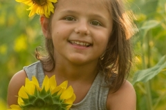 Child-Portraits-Sunflowers