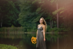 Senior-Portraits-Pond