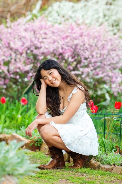 Senior Portrait Flowers