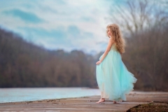sea-foam-dress-child-model-photography