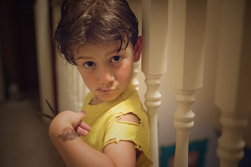 Boy-in-dino-shirt-photographer