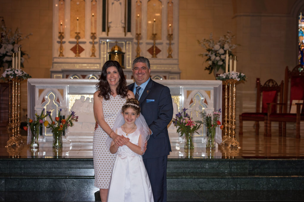 child portrait first communion